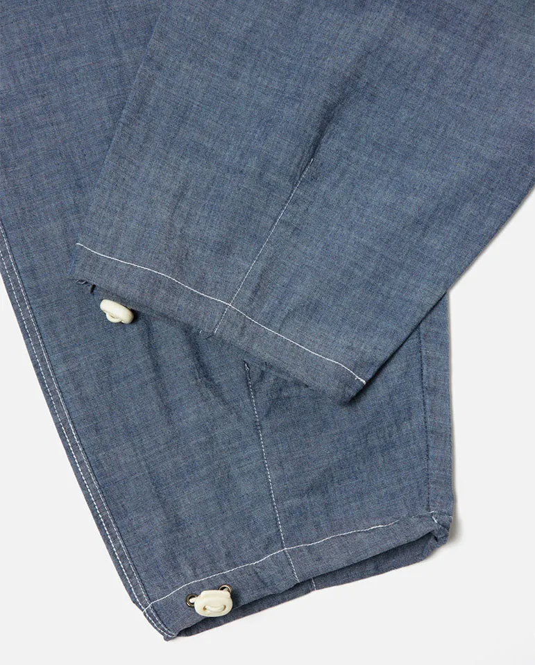 Loose Cargo Pant Indigo Chambray