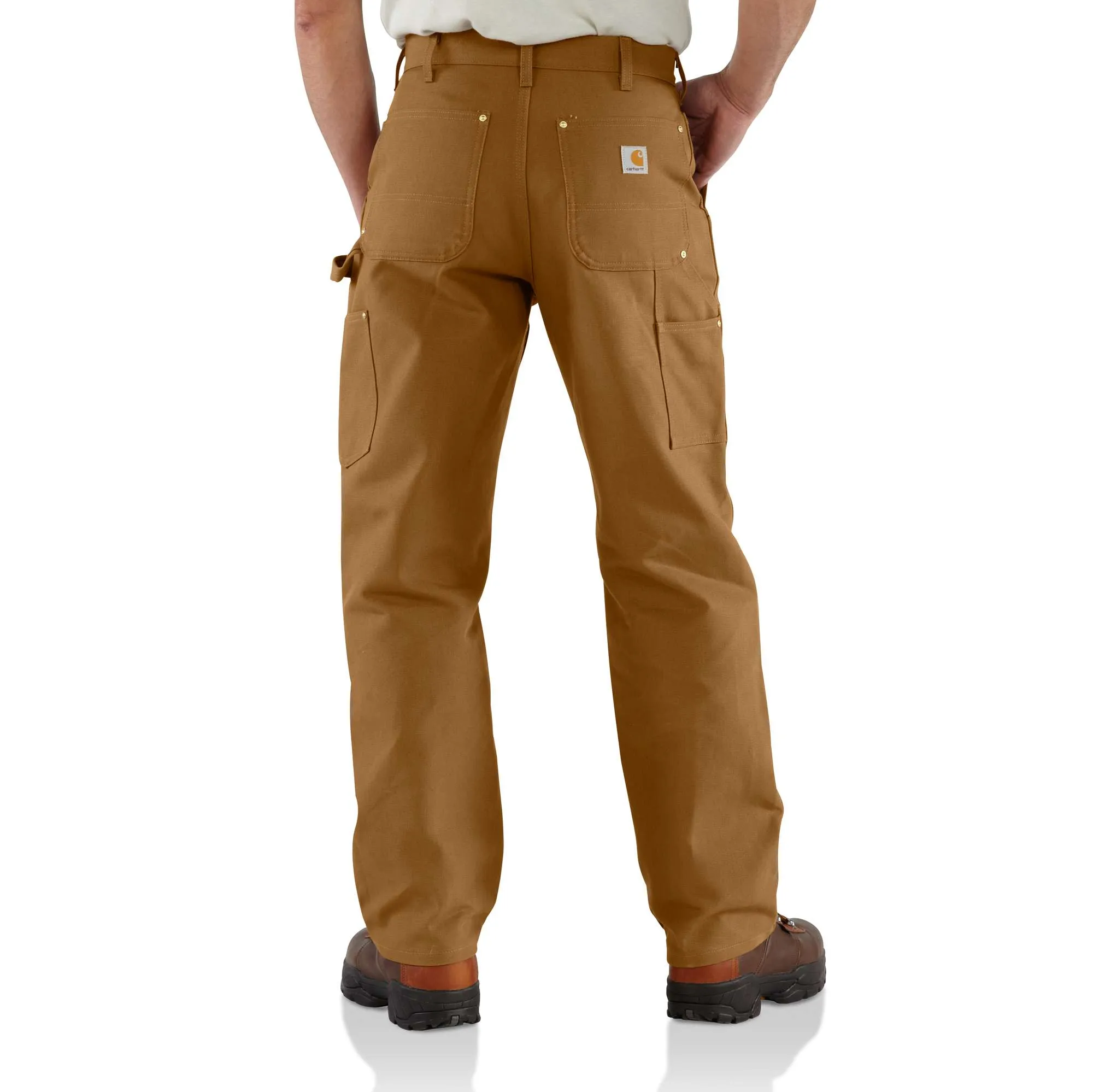 Loose Fit Firm Duck Double-Front Utility Work Pant