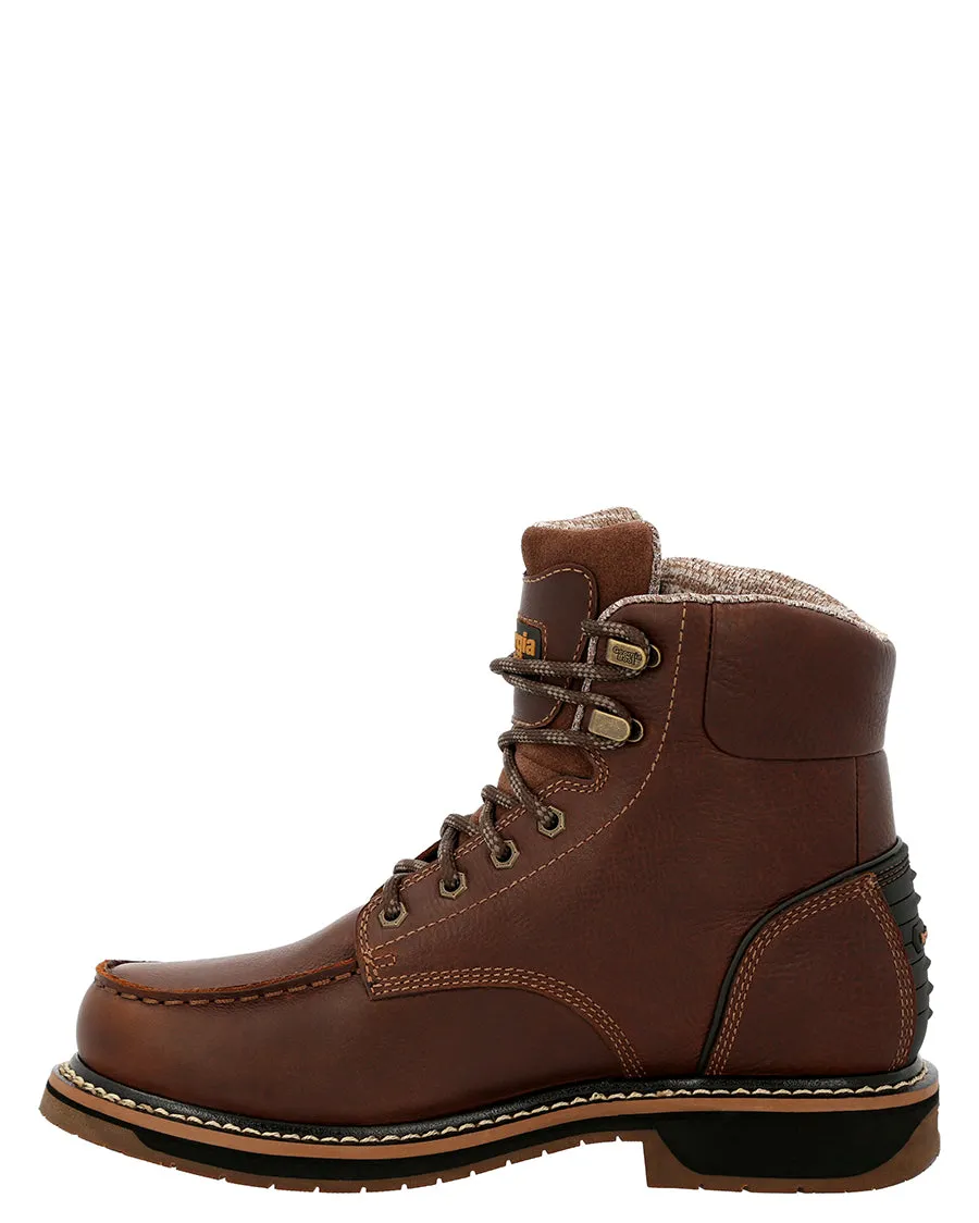 Men's AMP LT Edge Waterproof Moc-Toe Work Boots