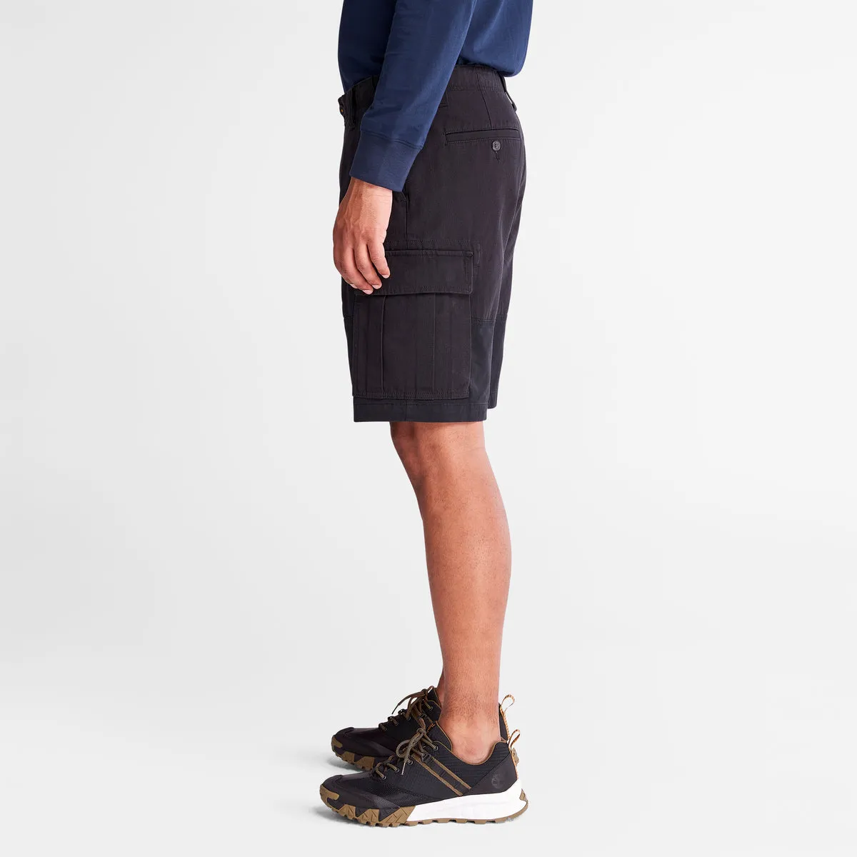 Men's Mixed Media Cargo Short