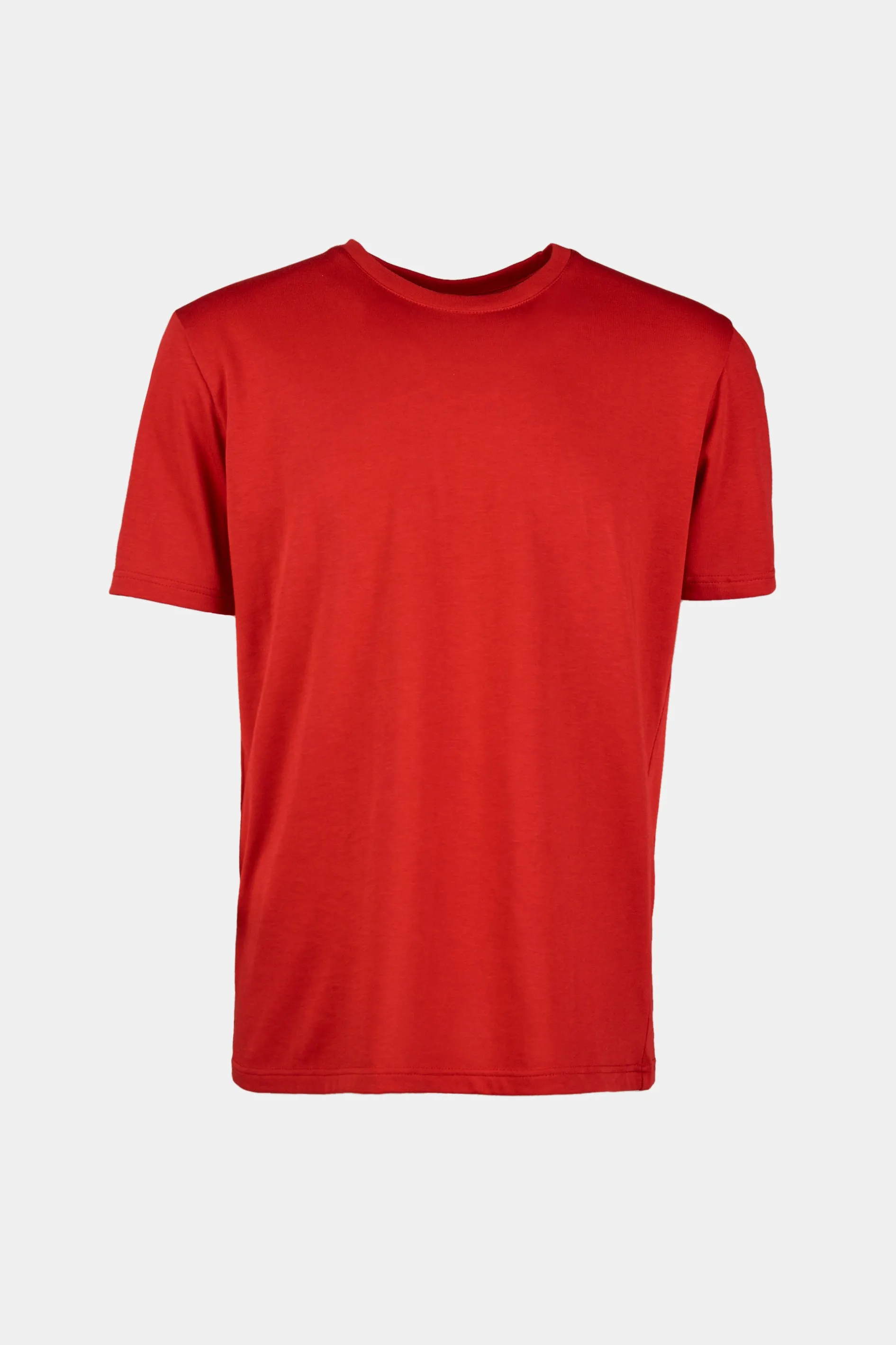 Men's Short Sleeve T Shirt Crimson