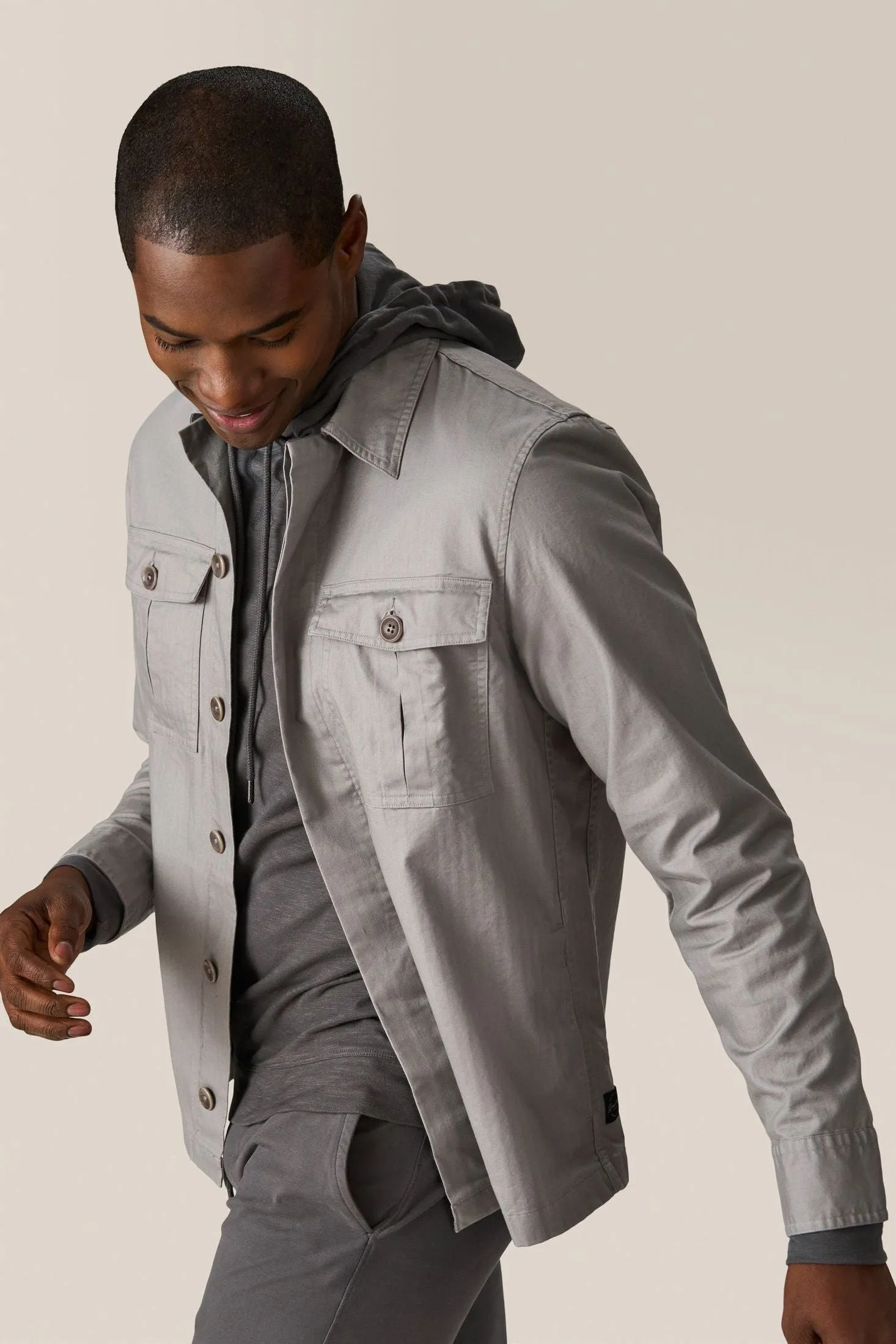 Military Jacket | Responsible Lite-Stretch Cotton