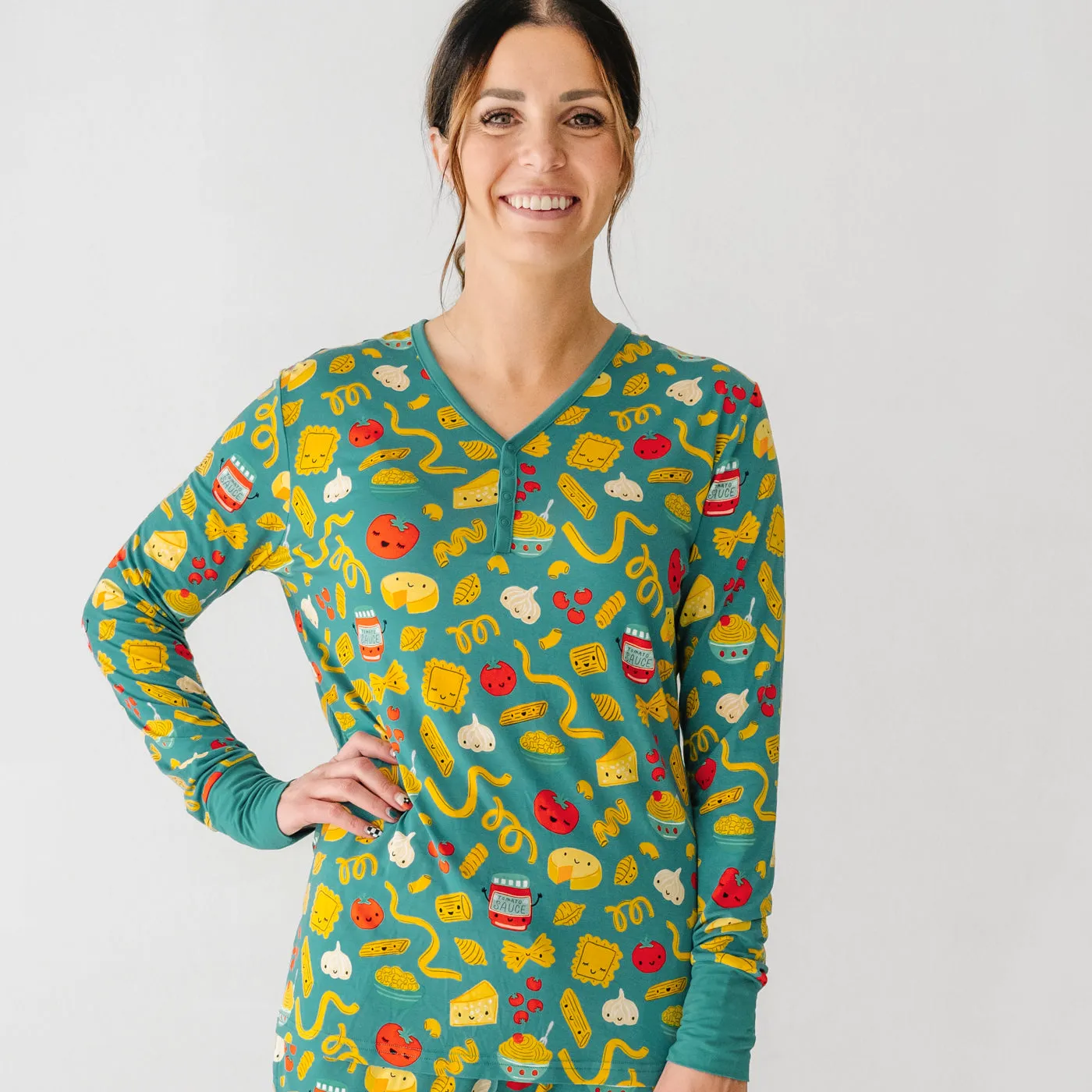 Pasta Party Women's Pajama Top