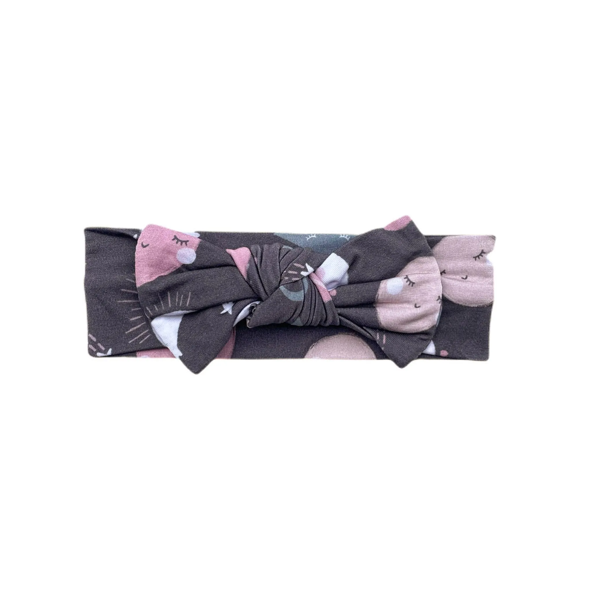 Pink To the Moon & Back Bow Headband