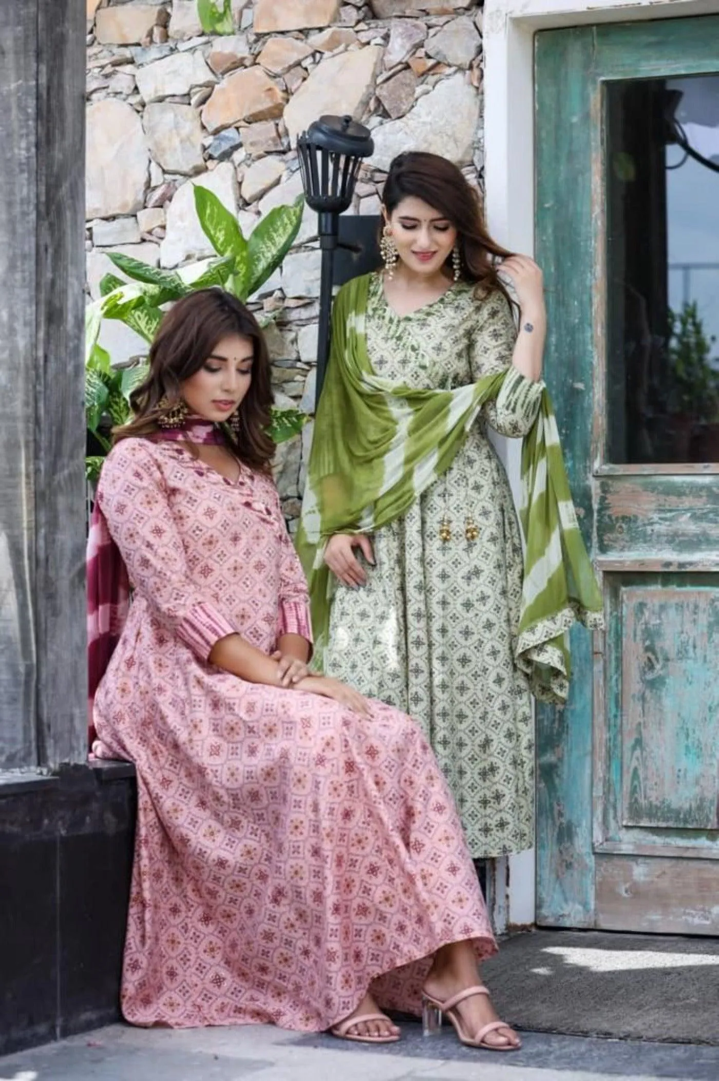 Printed Latest Trends Dupatta Sets