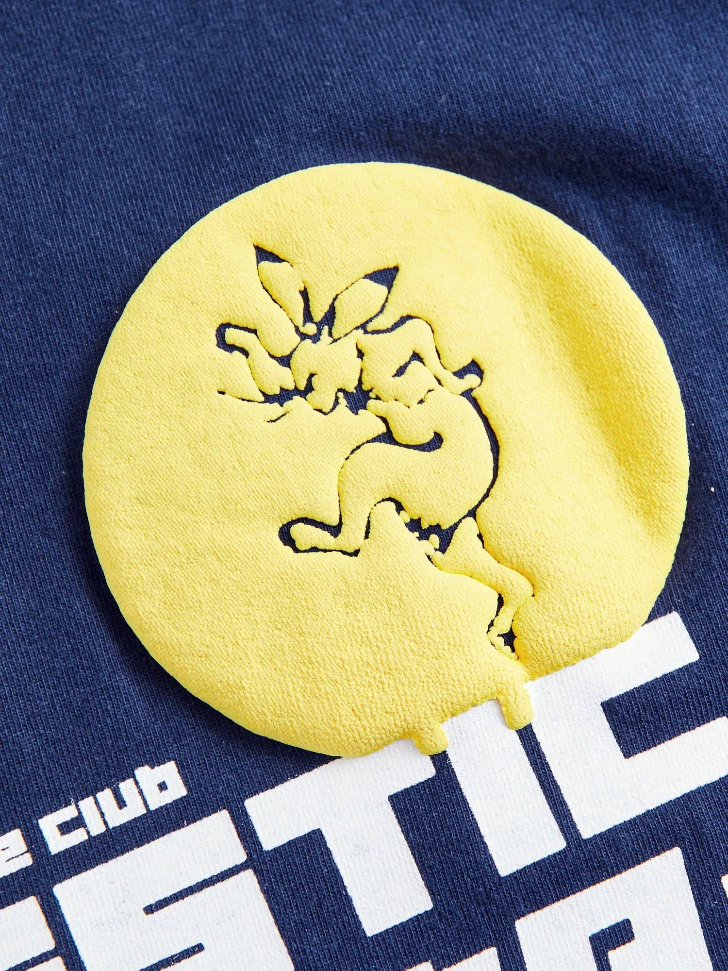 "Rabbit" Heavyweight T-Shirt in Navy