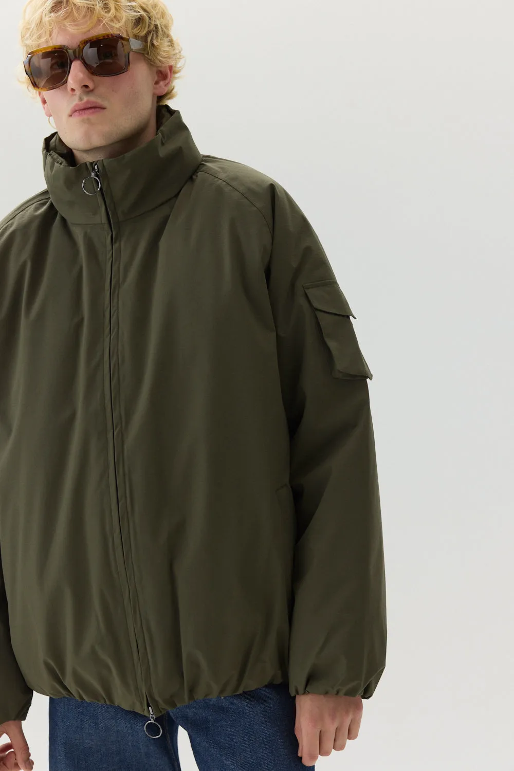 SHORT TRACKER RIPSTOP AW24 ARMY