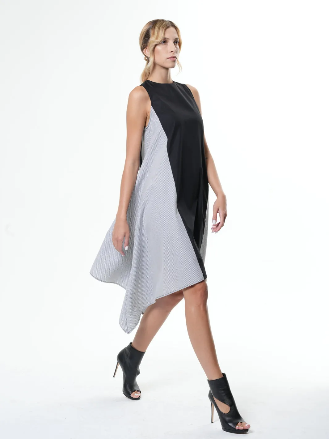 Sleeveless A-line Dress