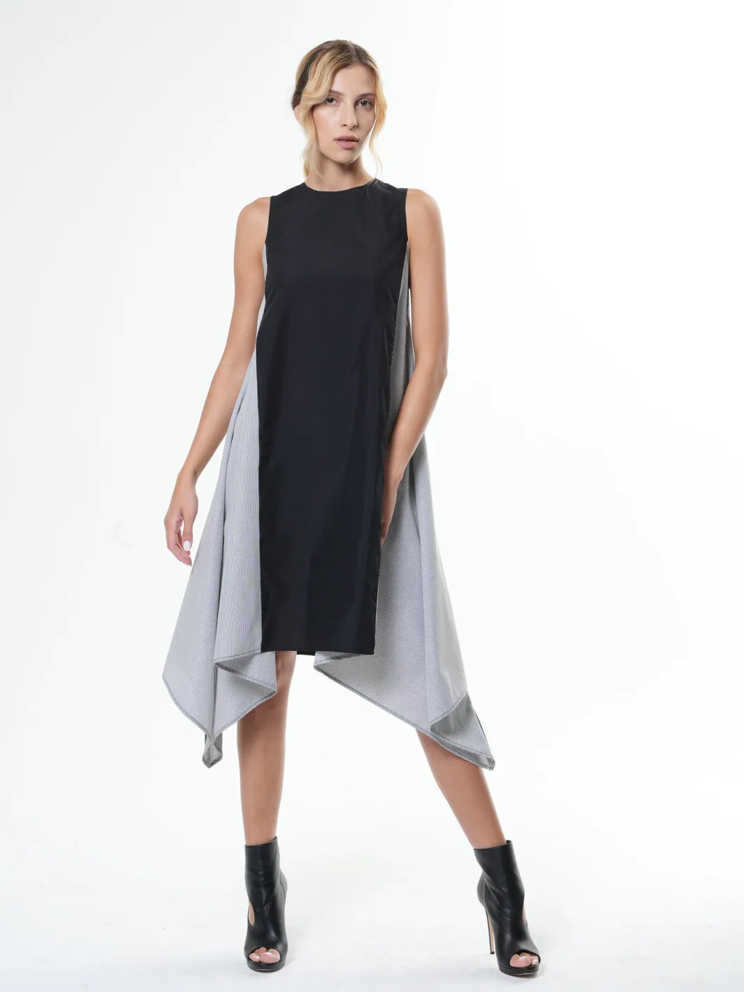 Sleeveless A-line Dress