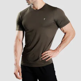 Tf-Olive Ultra Stretch Mesh Tee