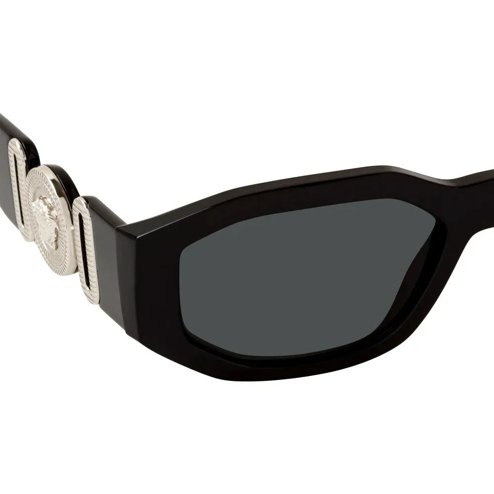 Versace Sunglasses Medusa Biggie Black/Sliver VE4361