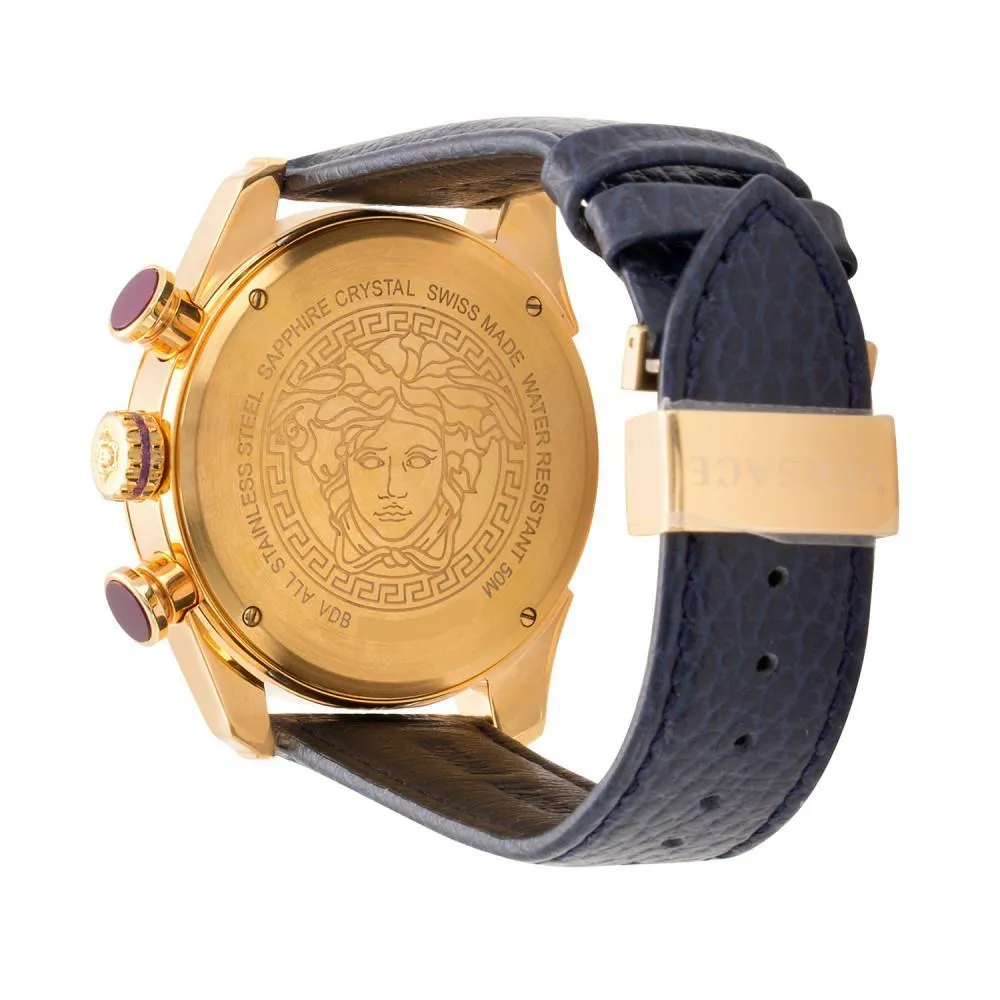 Versace VDB030014 V-Ray Gold-Tone Men's Watch