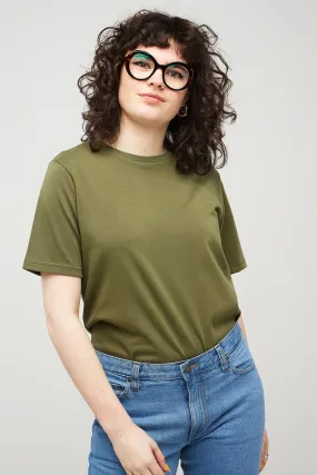 Women's Short Sleeve T Shirt - Olive